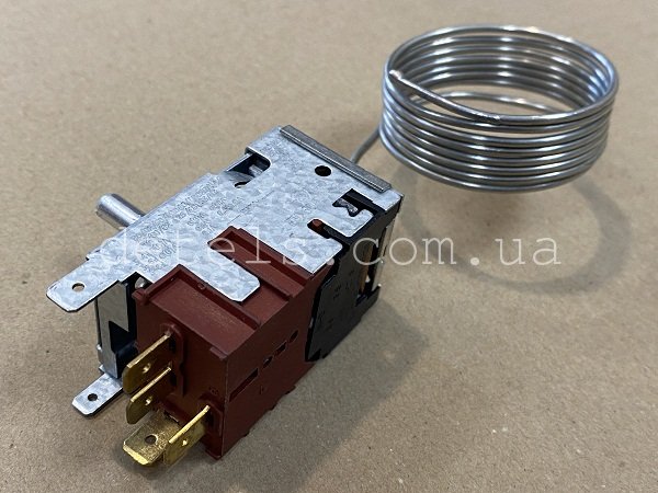 Danfoss Termostato Originale 25T65 077B2317L Per Freezer E Frigoriferi – Lunghezza Capillare 2600mm - 6