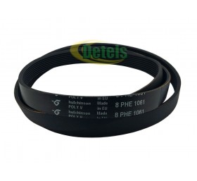 Ремінь Hutchinson 8 PHE 1061 для пральної машини Indesit, Ariston (C00082812)