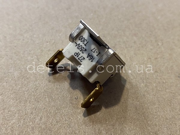 Термостат захисний 16A 250V T300 для духовки Indesit, Ariston (C00121897, C00089573)