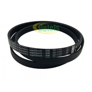 Ремень Optibelt 1197J MA 461973085221 для стиральной машины Whirlpool, Ignis, Bauknecht (481235818161)