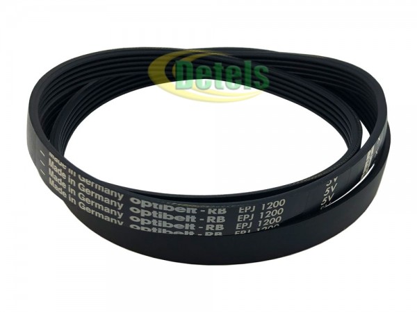 Ремінь Optibelt 5PJE 1200 132353100 для пральної машини Zanussi, Electrolux, AEG (1323531002) Ремінь Optibelt 5PJE 1200 132353100 для пральної машини Zanussi, Electrolux, AEG (1323531002)