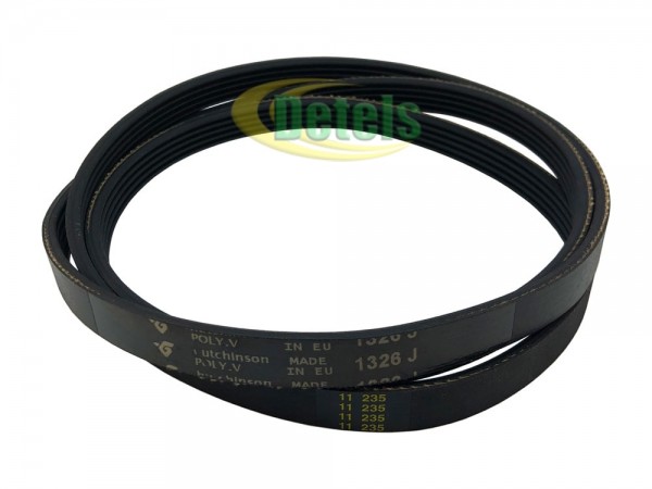 Ремінь Hutchinson PJ 1326 90444878 для пральної машини Candy, Zerowatt (04AG322)