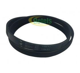 Ремінь Hutchinson 1184 J5 для пральної машини Bosch, Siemens, Fagor, Brandt (002..