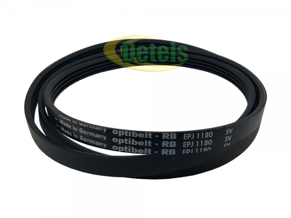Ремінь Optibelt 1180 J MAEL 5420003399 для пральної машини Bosch, Siemens, Brandt (5420004661)