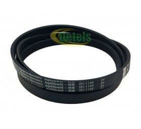 Ремінь Optibelt 5EPJ1166 745310 для пральної машини Атлант, Bosch, Siemens (8070..