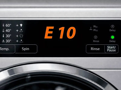 Что означает ошибка Е10 в стиральной машине?