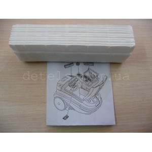 HEPA-фільтр 195180 для пилососу Thomas Twin/Genius Aquafilter (EA61)