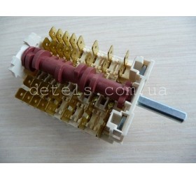 Перемикач режимів духовки Dreefs 11HE-056 / 11HE-149 для плити Indesit, Ariston,..
