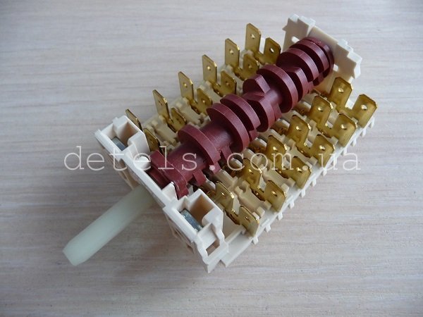 Перемикач режимів духовки Dreefs 11HE-043 для плит Mastercook, Brandt, Fagor, Wrozamet (C110000A7) Перемикач режимів духовки Dreefs 11HE-043 для плит Mastercook, Brandt, Fagor, Wrozamet (C110000A7)