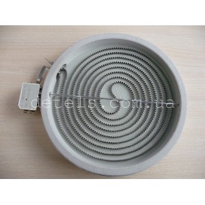 Конфорка Eika 230mm 2300W для стеклокерамической плиты Indesit, Ariston, Whirlpool (C00264629, 482000030720)